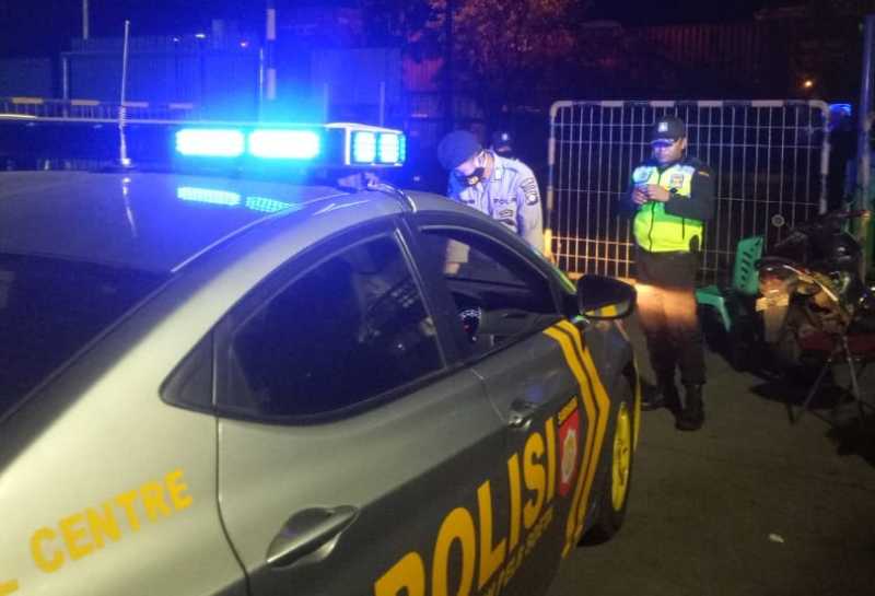 Polres Pelabuhan Makassar Rutin Gelar Patroli Biru
