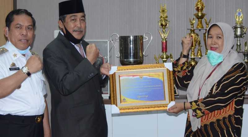 Pemkab Sidrap Terima Penghargaan Dari Kemenkeu RI
