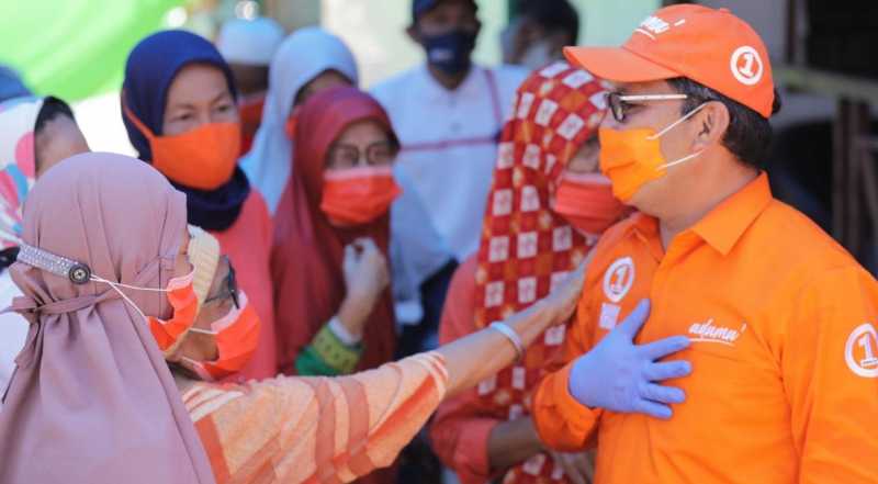 Bukan Janji, Danny-Fatma Tawarkan Program Ekonomi Kreatif di Lorong