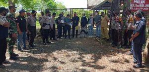 Kabag Ops Polres Takalar Kawal Eksekusi Lahan di Desa Pattopkang