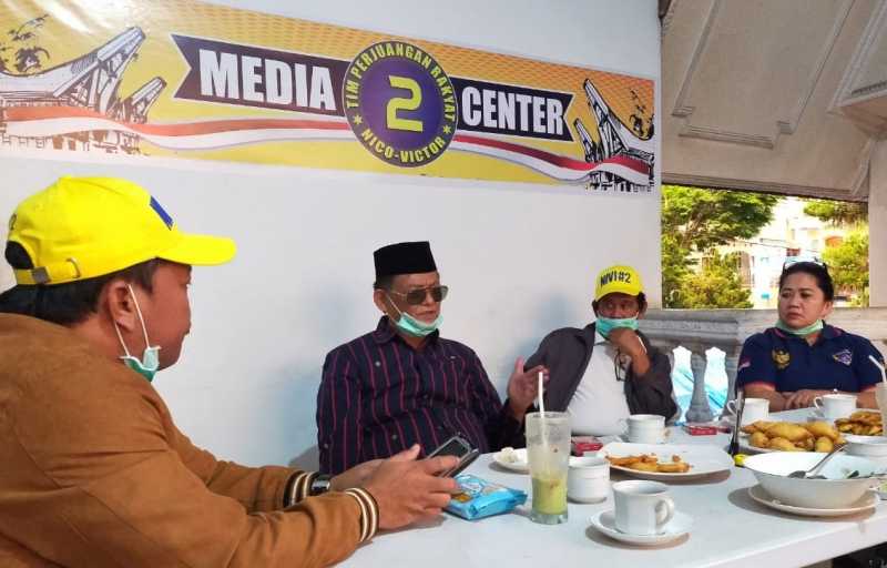 Hadapi Debat Kandidat Besok, Nicodemus Santai Bersama Tim