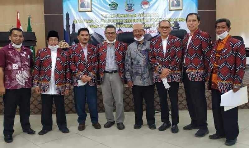 Wagub Sulsel Lantik 28 Generasi Muda FKUB Sulsel