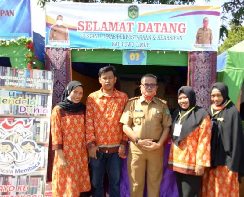Dinas Perpustakaan Lutim Ikuti Pekan Perpustakaan 2020