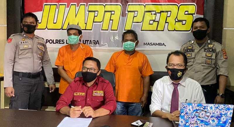Satres Resnarkoba Polres Lutra Bekuk Dua Tersangka Narkoba Satres Resnarkoba Polres Lutra Bekuk Dua Tersangka Narkoba