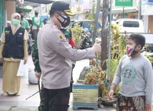 Cegah Penyebaran Covid-19,Tim Gugus Tugas Covid-19 Aktif Razia Masker
