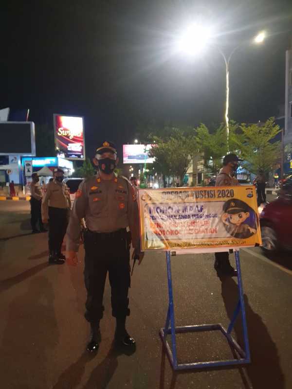 Operasi Yustisi, Polres Pelabuhan Makassar Perketat Pengawasan Protokol Kesehatan