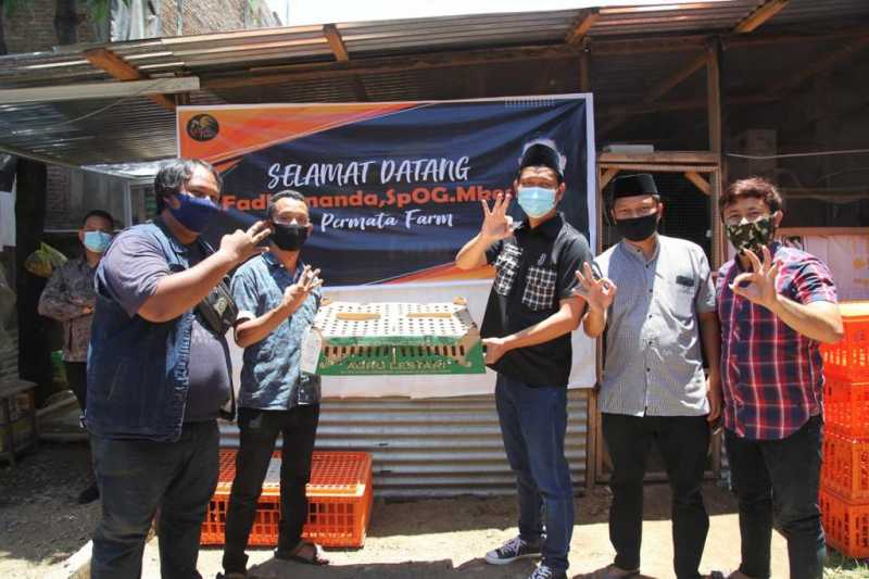 Owner Permata Farm Yakini Fadli Ananda Mampu Kembangkan UMKM