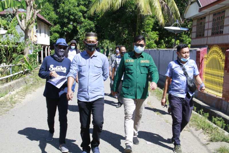 Anggota DPRD Barru Dampingi Mudassir Door to Door
