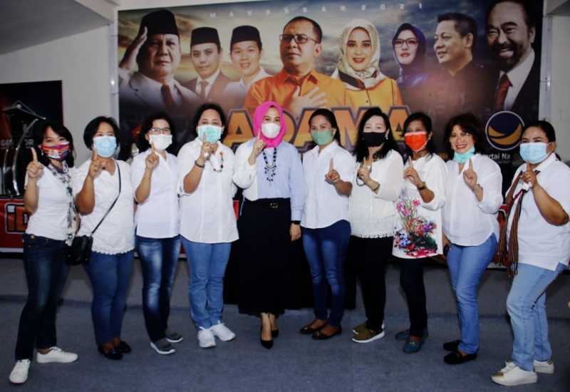 Aktivis Perempuan Gerejawi Bergerak Sukarela Menangkan Danny-Fatma