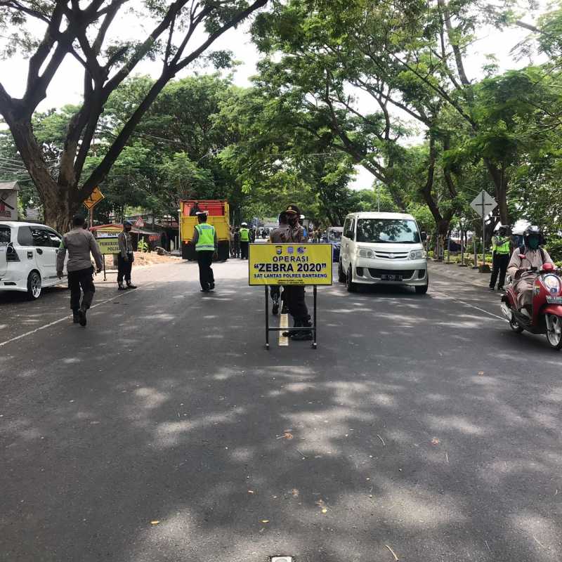 Polres Bantaeng Gelar Operasi Zebra