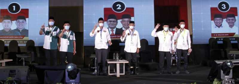 Hadirkan Kartu Macca Peduli, Mudassir Unggul Telak di Debat Calon Bupati Barru
