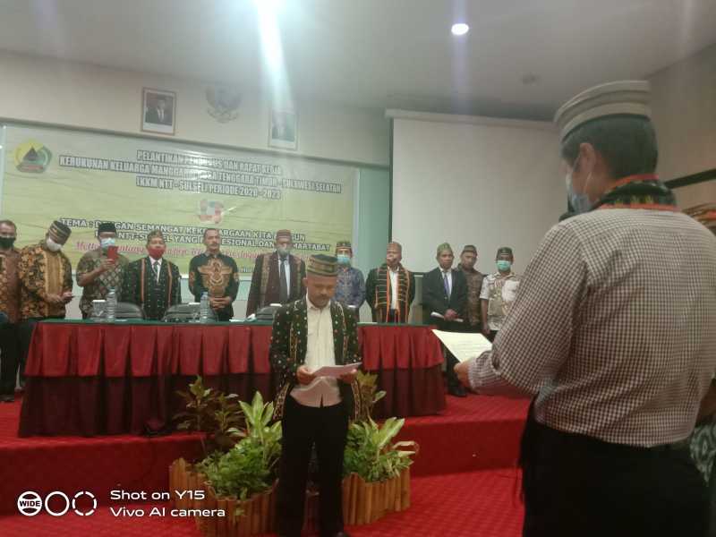 Nahkodai KKM NTT-Sulsel Periode 2020-2023, Antonius Berjanji Kembangkan SDM 