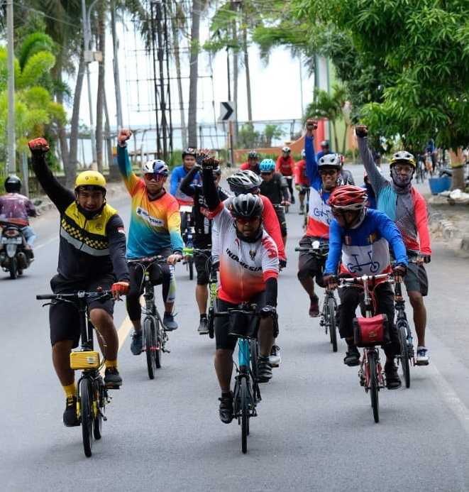 PHRI Gelar Gowes ke Bantaeng