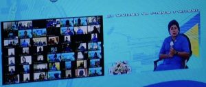Ketua Korcab VI DJA II Ikuti Vicon Webinar Jalasenastri