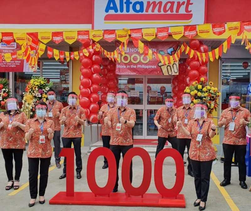 Alfamart Resmikan Gerai ke-1000 di Filipina