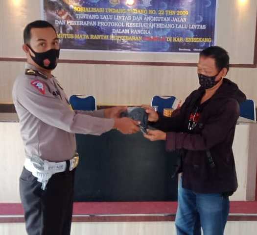 Tekan Pelanggaran dan Kecelakaan, Satlantas Sosialisasi ke Tukang Ojek