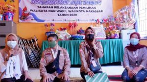 12.11 foto pps tolak PPS Butung Ajak Warga Tolak Politik Uang