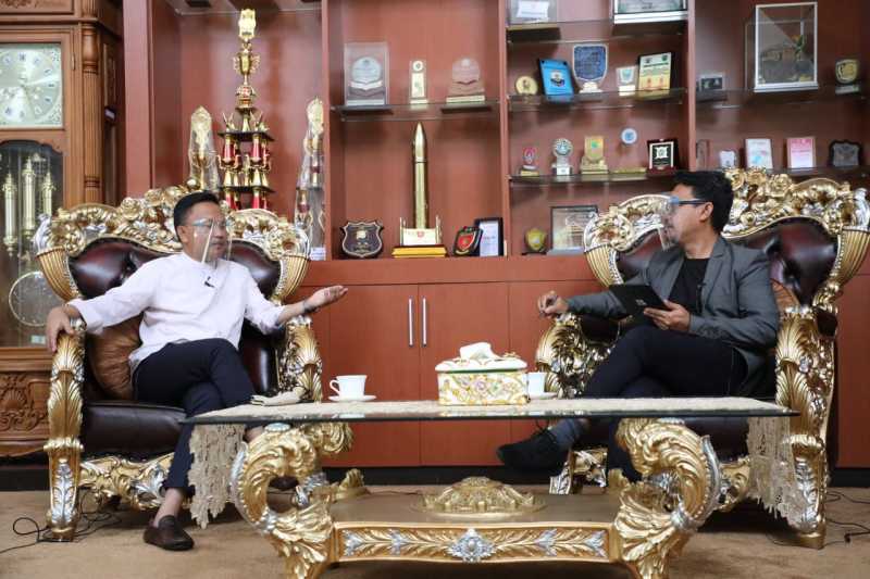 Jadi Narasumber Upi Show, Bupati Bantaeng: "Saya Hanya Ingin Bermanfaat Bagi Orang Lain"