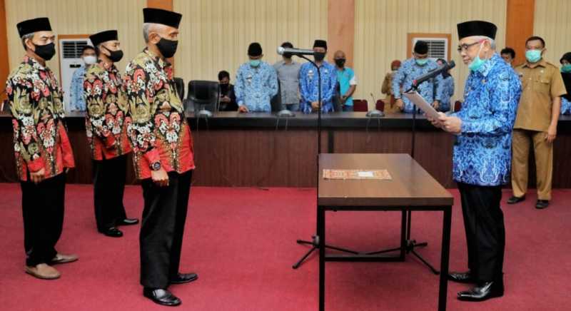 Wabup Bantaeng Lantik Lima Pimpinan Baznas