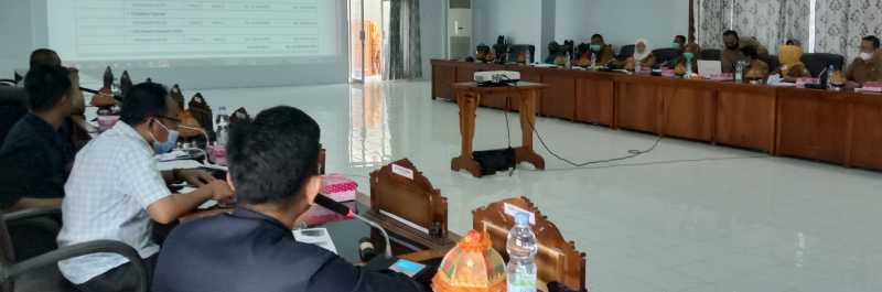Banggar DPRD-TPAD Majene Bahas Sinkronisasi Belanja RAPBD 2021