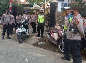19.11 foto ketat Polres Pelabuhan Perketat Pengawasan Prokes Kampanye Cawalkot