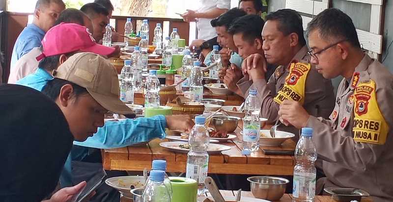 Kapolres Silaturahmi Insan Pers Bantaeng, Ini Harapannya