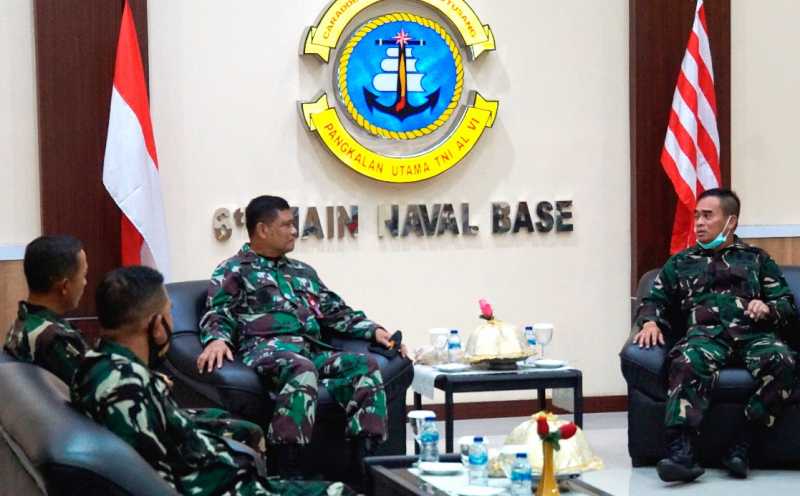 Lantamal VI Makassar Kedatangan Satgas 115 KKP RI