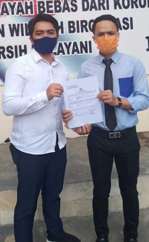 Difitnah Politik Uang, Anir-Lutfi Resmi Lapor Polisi