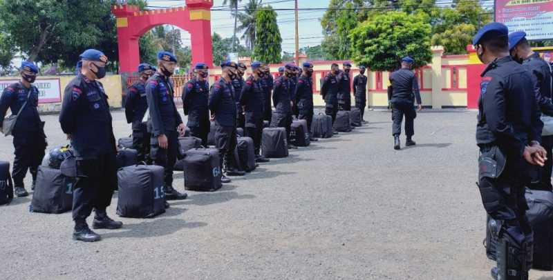 Satu SSK Batalyon C Pelopor Disiagakan, Antisipasi Demo Ricuh di Bone