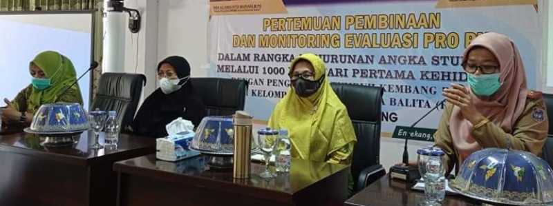 Cegah Stunting, Disdalduk KB Enrekang Pembinaan dan Monev Pro PN