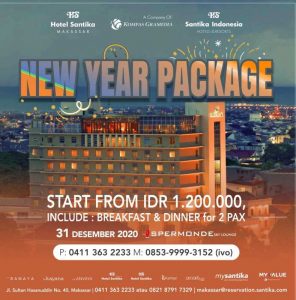 Akhir Tahun, Santika Siapkan Discount 25%