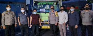 Polisi Jaga Ketat Kedatangan Logistik Kertas Suara di Pelabuhan
