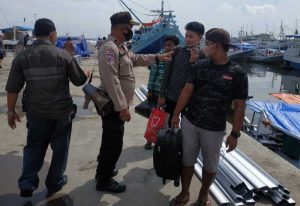 Polres Pelabuhan Aktif Awasi Kedisiplinan Protokol Kesehatan di Keramaian