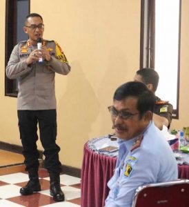 Kapolres Takalar Gelar Ngopi Bareng Unsur CJS