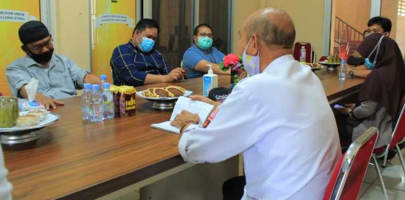 Asram Jaya, Komisioner KPU Provinsi Supervisi dan Monitoring Tahapan Pilkada Lutra