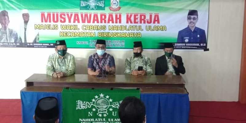Buka Musker, Camat Minta NU di Biringkanaya Harus Bangkit