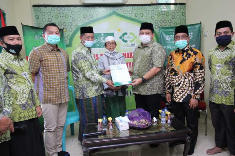 Appi-Rahman Silaturahmi Bersama PCNU Makassar, AGH Baharuddin HS Doakan yang Terbaik