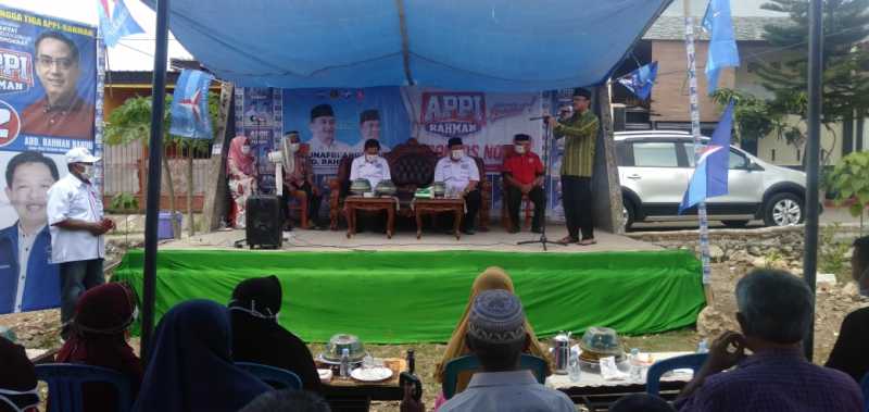 Tokoh Masyarakat Paccerakang Yakin Hanya Appi-Rahman yang Bisa Eksekusi Janji Programnya