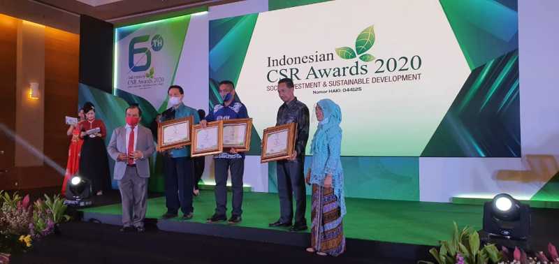 PT Semen Tonasa Borong Penghargaan Indonesian CSR Awards 2020