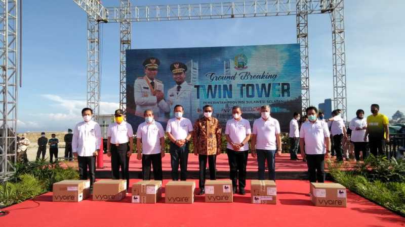 Bupati Luwu Terima Bantuan Ventilator Dari Kemenkes