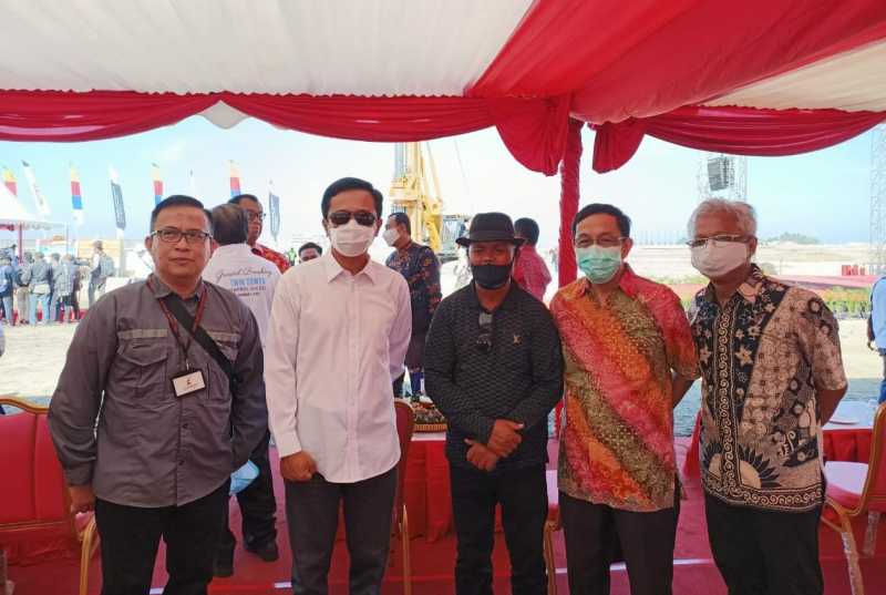 Bupati Enrekang Hadiri Ground Breaking Twin Tower Pemprov Sulsel