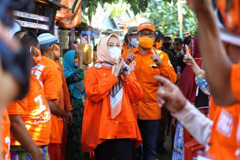 Soliditas Tim dan Relawan Jadikan Elektabilitas Danny-Fatma Melambung