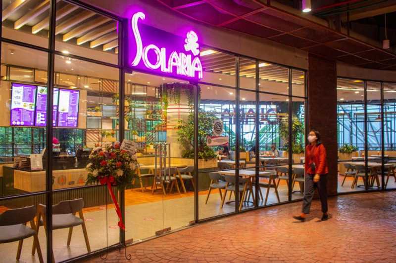 Solaria Membuka Gerai dengan Konsep Baru di Nipah Mall