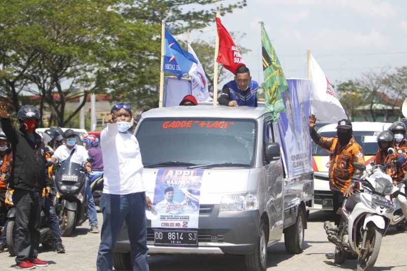 Menuju Kemenangan, Relawan Appi-Rahman Serbu Wilayah Utara Makassar
