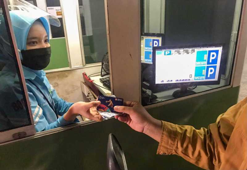Bayar Parkir Hanya Rp 1,- dengan TapCash di Nipah Mall dan Mal Ratu Indah