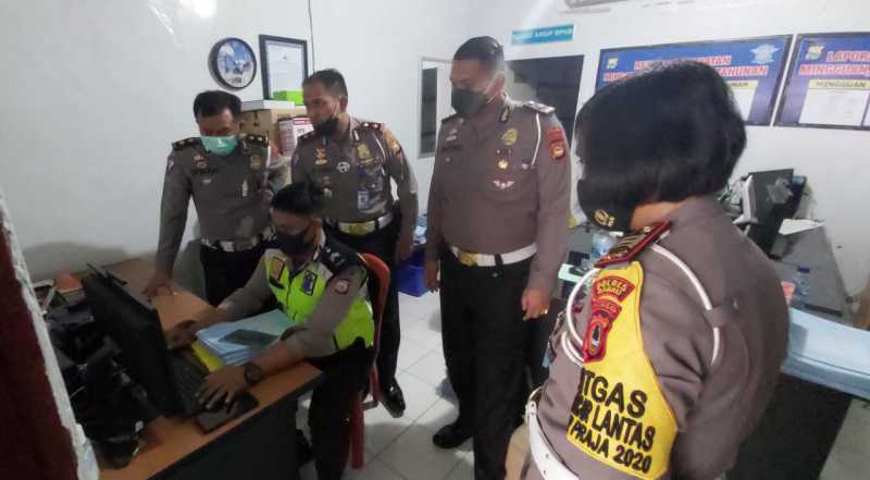 Enam Aspek dan Pelayanan Jadi Supervisi Regident Ditlantas Polda Sulsel