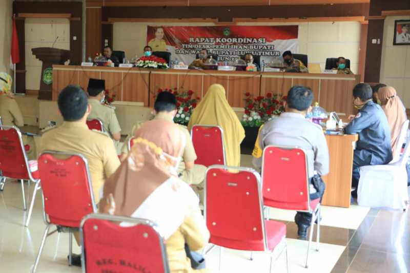 Gelar Rakor, Jayadi Nas Pastikan Kesiapan Tim Desk Pilkda