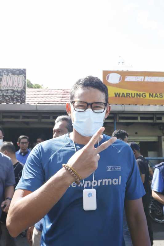 AHY dan Sandiaga Uno Ajak Milenial Tidak Ragu Memilih dan Menangkan Appi-Rahman