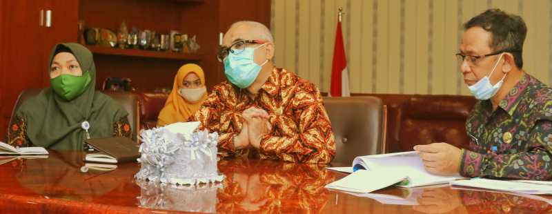 Wabup Bantaeng Ikut Rakornas TPAKD 2020 Secara Virtual