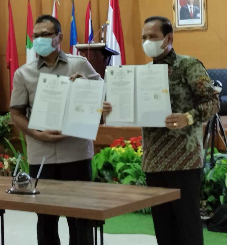 Bupati Luwu - LAN Tandatangan MoU di Makassar, Dihadiri Para Deputi LAN